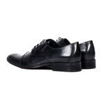 Classic Leather Oxford // Gloss Black (Euro: 42)