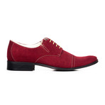 Suede Nubuck Oxford // Red (Euro: 43)