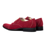 Suede Nubuck Oxford // Red (Euro: 43)