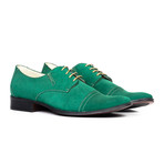 Classic Suede Nubuck Oxford // Green (Euro: 42)