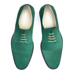 Classic Suede Nubuck Oxford // Green (Euro: 42)