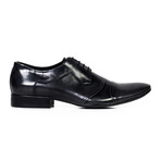 Classic Leather Captoe Derby // Gloss Black (Euro: 41)