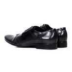 Classic Leather Captoe Derby // Gloss Black (Euro: 41)