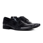 Classic Leather Captoe Derby // Gloss Black (Euro: 41)