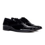 Patent Leather Lace-Up Oxford // Black (Euro: 44)