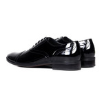 Patent Leather Lace-Up Oxford // Black (Euro: 44)