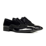 Leather + Suede Oxford // Black (Euro: 41)