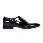 Leather Gloss Oxford Shoe // Black (Euro: 44)