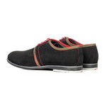 Suede Sneaker // Black (Euro: 45)