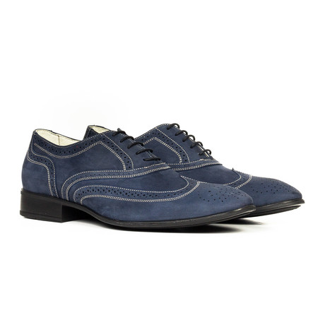 Suede Oxford // Blue (Euro: 40)