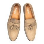 Suede Tassel Loafer // Tan (Euro: 42)