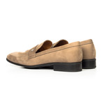 Suede Loafer // Tan (Euro: 41)