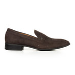 Suede Loafer // Brown (Euro: 43)