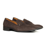 Suede Loafer // Brown (Euro: 43)