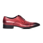 Leather Oxford Shoe // Red (Euro: 41)