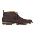 Suede Nubuck Ankle Boot // Brown (Euro: 45)