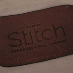 Bill Vintage Leather Despatch Bag // Treacle