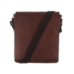 Brampton Vintage Leather Tablet Bag // Treacle