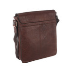 Brampton Vintage Leather Tablet Bag // Treacle