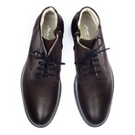 Leather Lace-Up Boot // Dark Brown (Euro: 40)