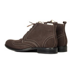 Leather Ankle Boot // Brown (Euro: 44)