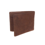 Pike Vintage Leather Wallet // Tan