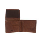 Pike Vintage Leather Wallet // Tan