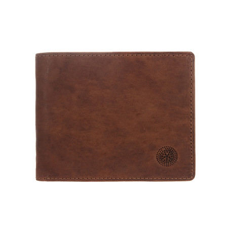 Pike Vintage Leather Wallet // Tan