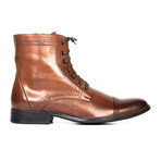 Leather Lace-Up Boot // Brown (Euro: 41)