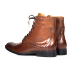 Leather Lace-Up Boot // Brown (Euro: 41)