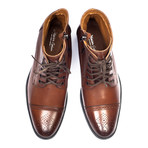 Leather Lace-Up Boot // Brown (Euro: 41)