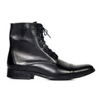 Leather Lace-Up Boot // Black (Euro: 41)