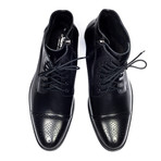 Leather Lace-Up Boot // Black (Euro: 41)