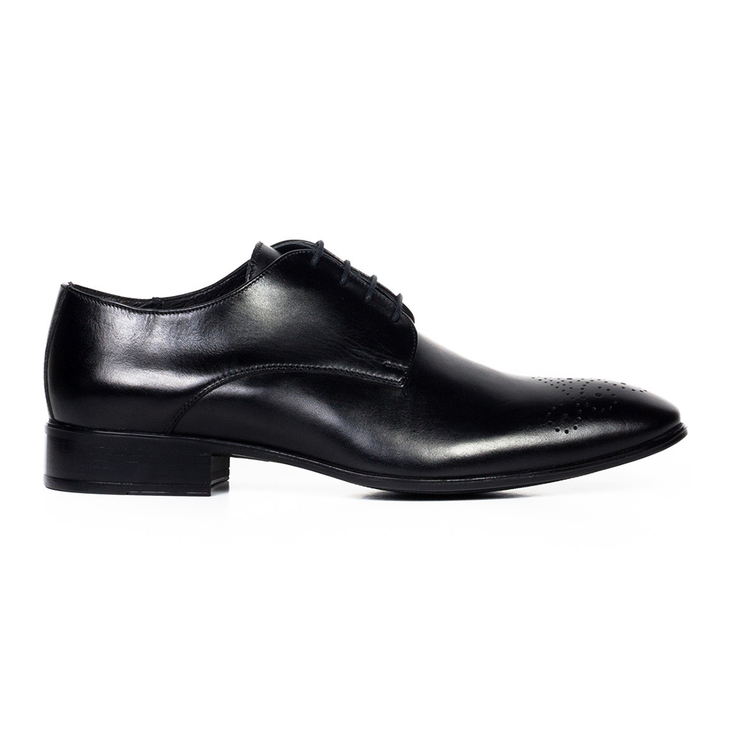 Leather Oxford Shoe // Black (Euro: 44) - Mister Coben - Touch of Modern
