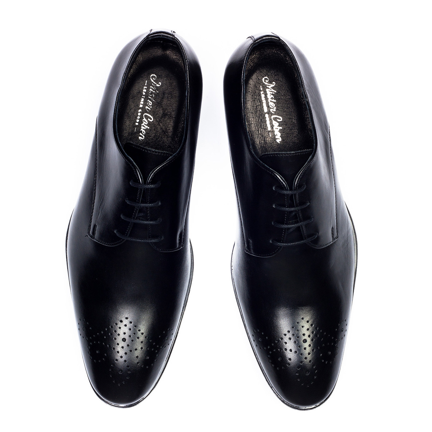 Leather Oxford Shoe // Black (Euro: 41) - Mister Coben - Touch of Modern