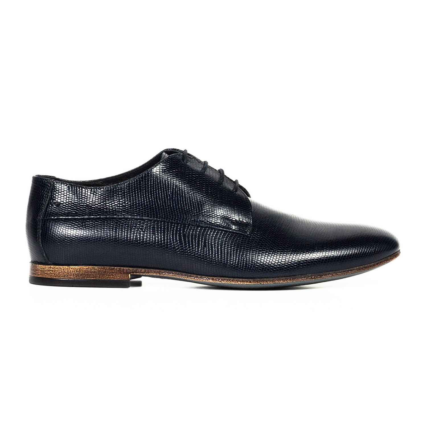 Snake Skin Leather Oxford // Navy (Euro: 40) - Mister Coben - Touch of ...