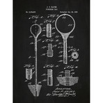 Speed Ball Punching Bag // Chalkboard (11"L x 17"W)