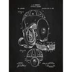 Football Helmet // Chalkboard (11"L x 17"W)