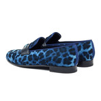 Dolce Mask Slipper // Blue Leopard (Euro: 44)