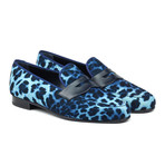 Dolce Mask Slipper // Blue Leopard (Euro: 44)