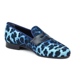 Dolce Mask Slipper // Blue Leopard (Euro: 44)
