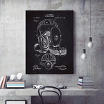 Football Helmet // Chalkboard (11"L x 17"W)