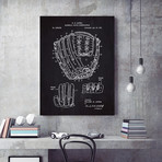 Baseball Glove Construction // Chalkboard (11"L x 17"W)