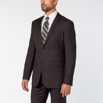Slim-Fit 2-Piece Solid Suit // Charcoal (US: 36R)