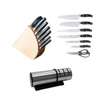 Forged Cut Set + Sharpener // 9 Piece Set