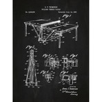 Ping Pong // Chalkboard (11"L x 17"W)