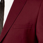 Classic Fit 2-Piece Solid Suit // OxBlood (US: 38L)