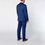 Classic Fit 2-Piece Solid Suit // Indigo (US: 40R)
