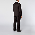 Classic Fit 2-Piece Solid Suit // Black (US: 40S)