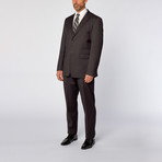 Classic Fit 2-Piece Solid Suit // Charcoal (US: 36S)